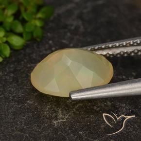 Opale Multicolore naturale da 1.34 ct, Ovale, Traslucido