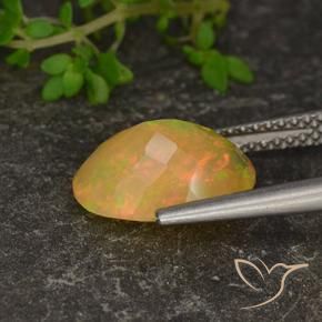 Opale Multicolore naturale da 1.87 ct, Ovale, Traslucido
