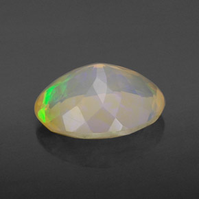 Opale naturale multicolore da 2,34 ct, trasparente, trasparente/traslucido
