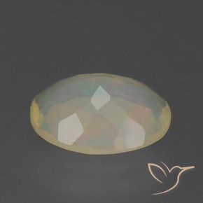 Opale Multicolore naturale da 1.71 ct, Ovale, Trasparente