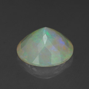 Opale naturale multicolore da 1,92 ct, trasparente, trasparente/traslucido