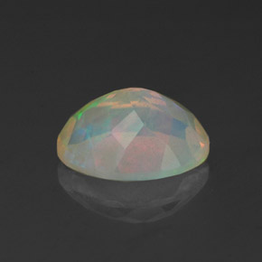 Opale naturale multicolore da 1,52 ct, trasparente, trasparente/traslucido