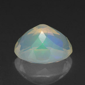 Opale naturale multicolore da 2,11 ct, trasparente, trasparente/traslucido