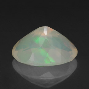 Opale naturale multicolore da 1,97 ct, trasparente, trasparente/traslucido