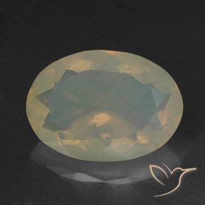 Opale Multicolore naturale da 1.74 ct, Ovale, Trasparente