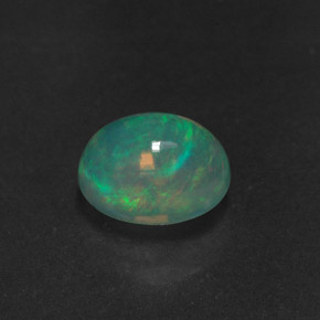 Opale naturale multicolore da 1,07 ct, trasparente, trasparente/traslucido