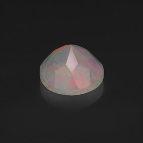 Opale naturale multicolore da 0,58 ct, trasparente, trasparente/traslucido