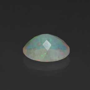Opale naturale multicolore da 1,11 ct, trasparente, trasparente/traslucido