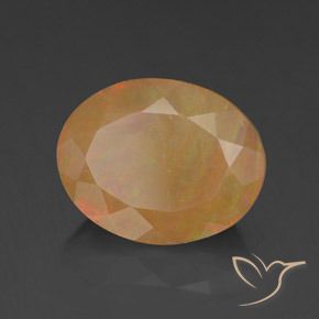 Opale Multicolore naturale da 1.97 ct, Ovale, Opaco