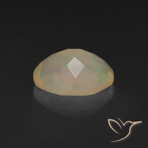 Opale Multicolore naturale da 1.02 ct, Ovale, Trasparente