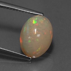 Opale Multicolore naturale da 2.63 ct, Trasparente, Trasparente/Traslucido