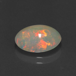 Opale Multicolore naturale da 2.23 ct, Trasparente, Trasparente/Traslucido