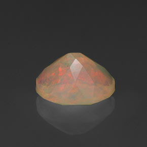 Opale naturale multicolore da 0,89 ct, trasparente, trasparente/traslucido