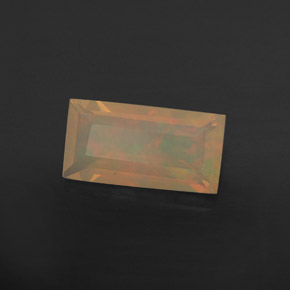 Opale multicolore naturale da 1,55 ct, trasparente, trasparente/traslucido