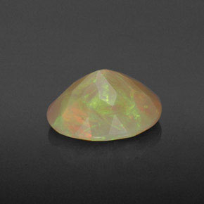 Opale naturale multicolore da 1,70 ct, trasparente, trasparente/traslucido