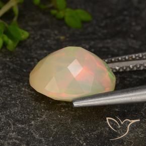 Opale Multicolore naturale da 1.96 ct, Ovale, Trasparente/Traslucido