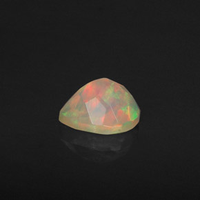 Opale Multicolore naturale da 0.60 ct, Trasparente, Trasparente/Traslucido