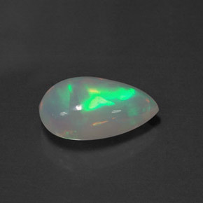 Opale naturale multicolore da 2,78 ct, trasparente, trasparente/traslucido