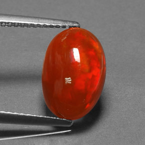 Opale naturale multicolore da 1,96 ct, trasparente, trasparente/traslucido