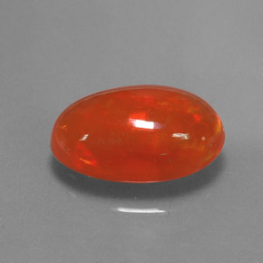 Opale naturale multicolore da 2,71 ct, taglio ovale, trasparente