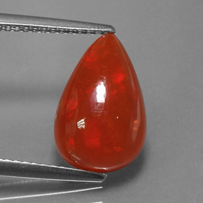 Opale naturale multicolore da 2,64 ct, trasparente, trasparente/traslucido