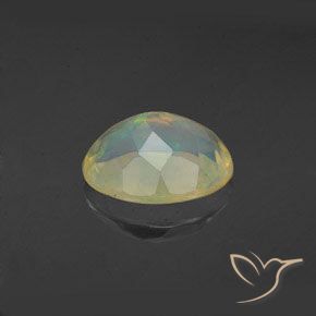 Opale Multicolore naturale da 1.56 ct, Ovale, Trasparente