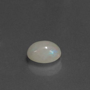 Opale naturale multicolore da 0,95 ct, trasparente, trasparente/traslucido