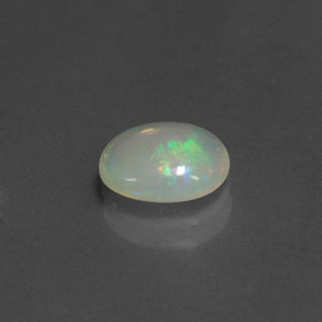 Opale naturale multicolore da 0,96 ct, trasparente, trasparente/traslucido