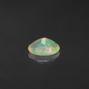 Opale naturale multicolore da 0,36 ct, trasparente, trasparente/traslucido
