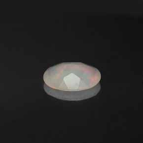 Opale naturale multicolore da 0,78 ct, trasparente, trasparente/traslucido