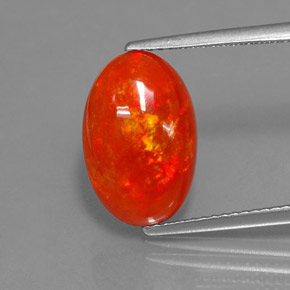 Opale naturale multicolore da 3,07 ct, trasparente, trasparente/traslucido