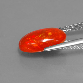 Opale naturale multicolore da 3,07 ct, trasparente, trasparente/traslucido