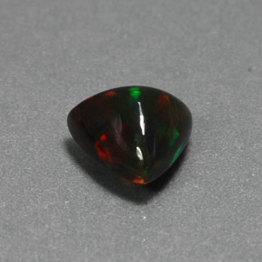 Opale Multicolore naturale da 1.06 ct, Taglio trillion, Opaco