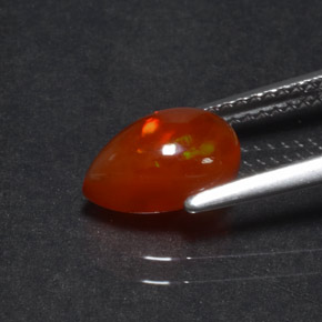 Opale Multicolore naturale da 1.07 ct, Forma a pera, Trasparente