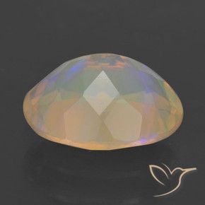 Opale Multicolore naturale da 1.51 ct, Ovale, Trasparente