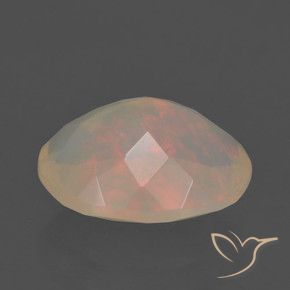 Opale Multicolore naturale da 1.57 ct, Ovale, Traslucido
