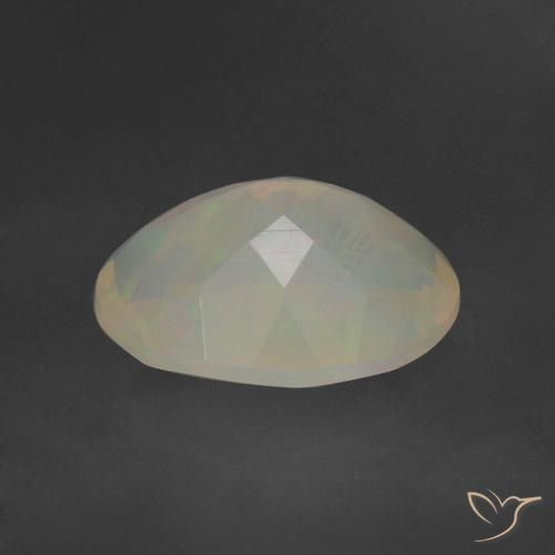 Opale Multicolore naturale da 1.13 ct, Ovale, Traslucido