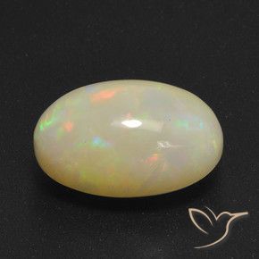 Opale Multicolore naturale da 9.66 ct, Ovale, Traslucido