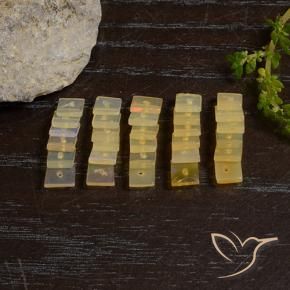 Gemme di Opale Multicolore naturale da 3.46 ct, Quadrato, Traslucido