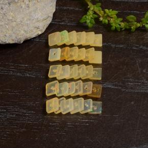 Gemme di Opale Multicolore naturale da 2.84 ct, Quadrato, Traslucido