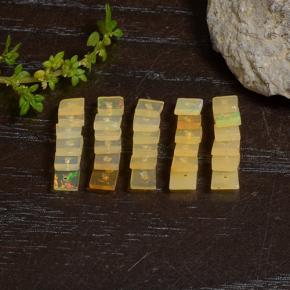 Gemme di Opale Multicolore naturale da 2.84 ct, Quadrato, Traslucido