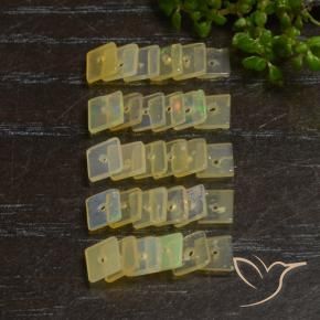 Gemme di Opale Multicolore naturale da 2.65 ct, Quadrato, Trasparente