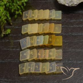 Gemme di Opale Multicolore naturale da 5.92 ct, Quadrato, Trasparente