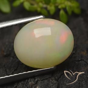 Opale Multicolore naturale da 2.31 ct, Ovale, Traslucido