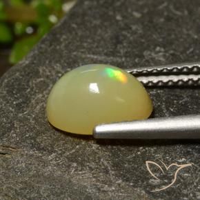 Opale Multicolore naturale da 1.37 ct, Ovale, Traslucido