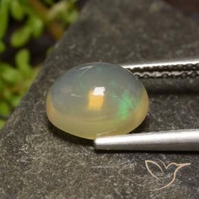 Opale Multicolore naturale da 1.65 ct, Ovale, Trasparente