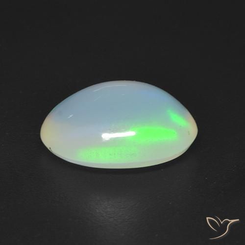 Opale Multicolore naturale da 1.43 ct, Ovale, Trasparente