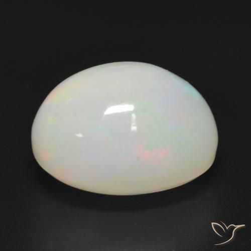 Opale Multicolore naturale da 3.49 ct, Ovale, Traslucido