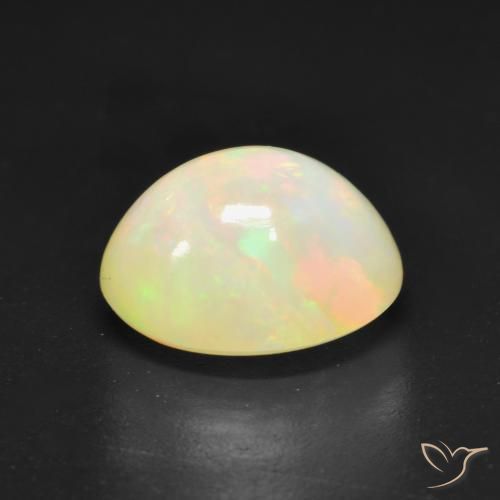 Opale Multicolore naturale da 2.90 ct, Ovale, Traslucido