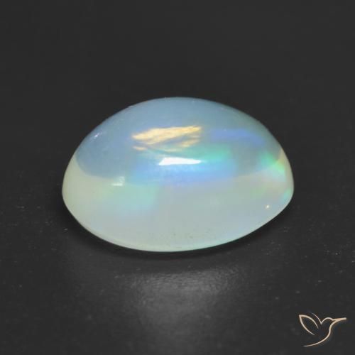 Opale Multicolore naturale da 1.43 ct, Ovale, Trasparente